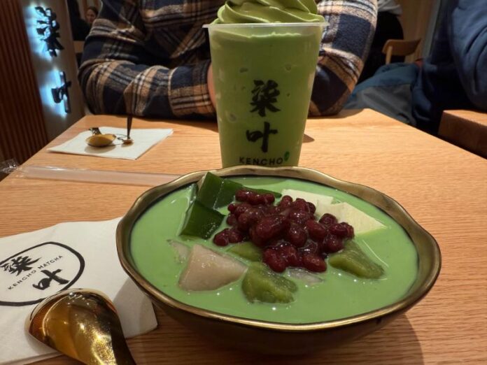 Kencho Matcha Drinks und Desserts